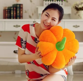 

about 35cm Halloween pumpkin soft plush toy ,pillow toy Halloween gift h659