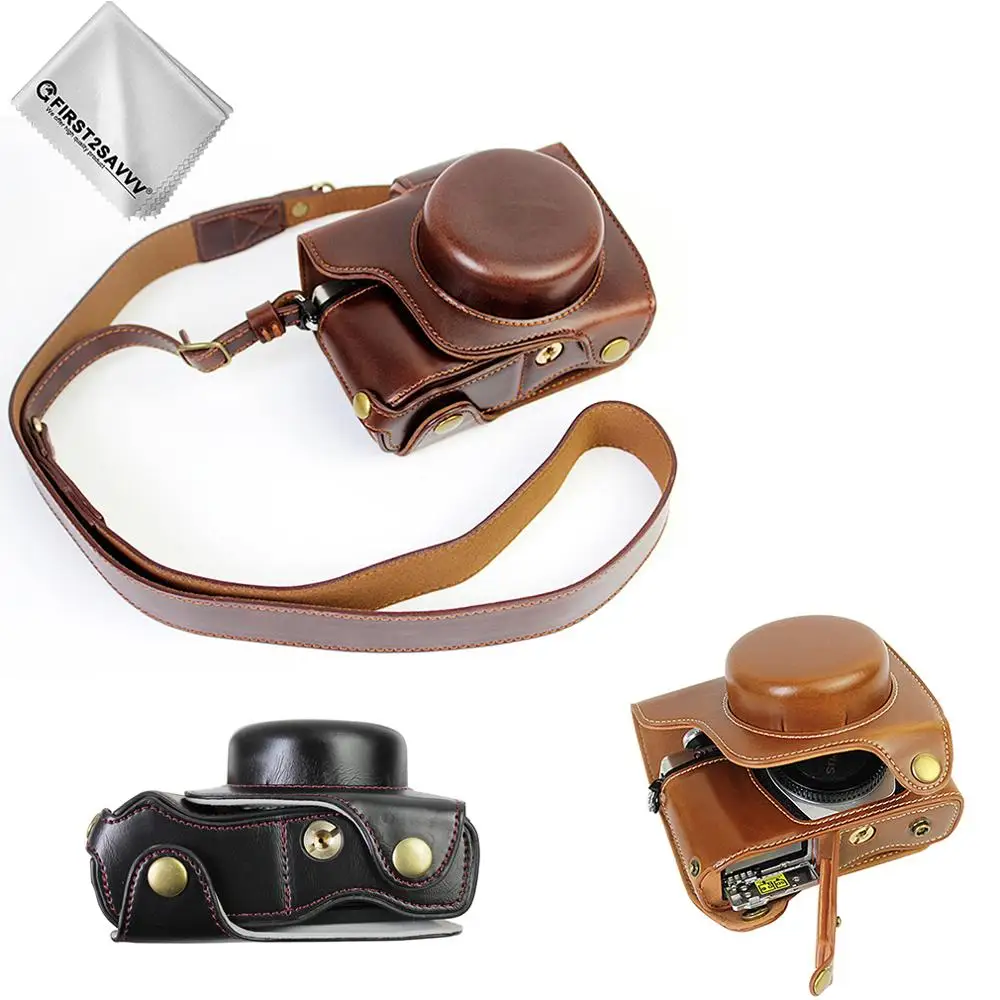 

Pu Leather Case Opening Version Protective Half Body Cover Base For Olympus OMD EM10 III E-M10 Mark III EM10 MK3 with 14-42mm