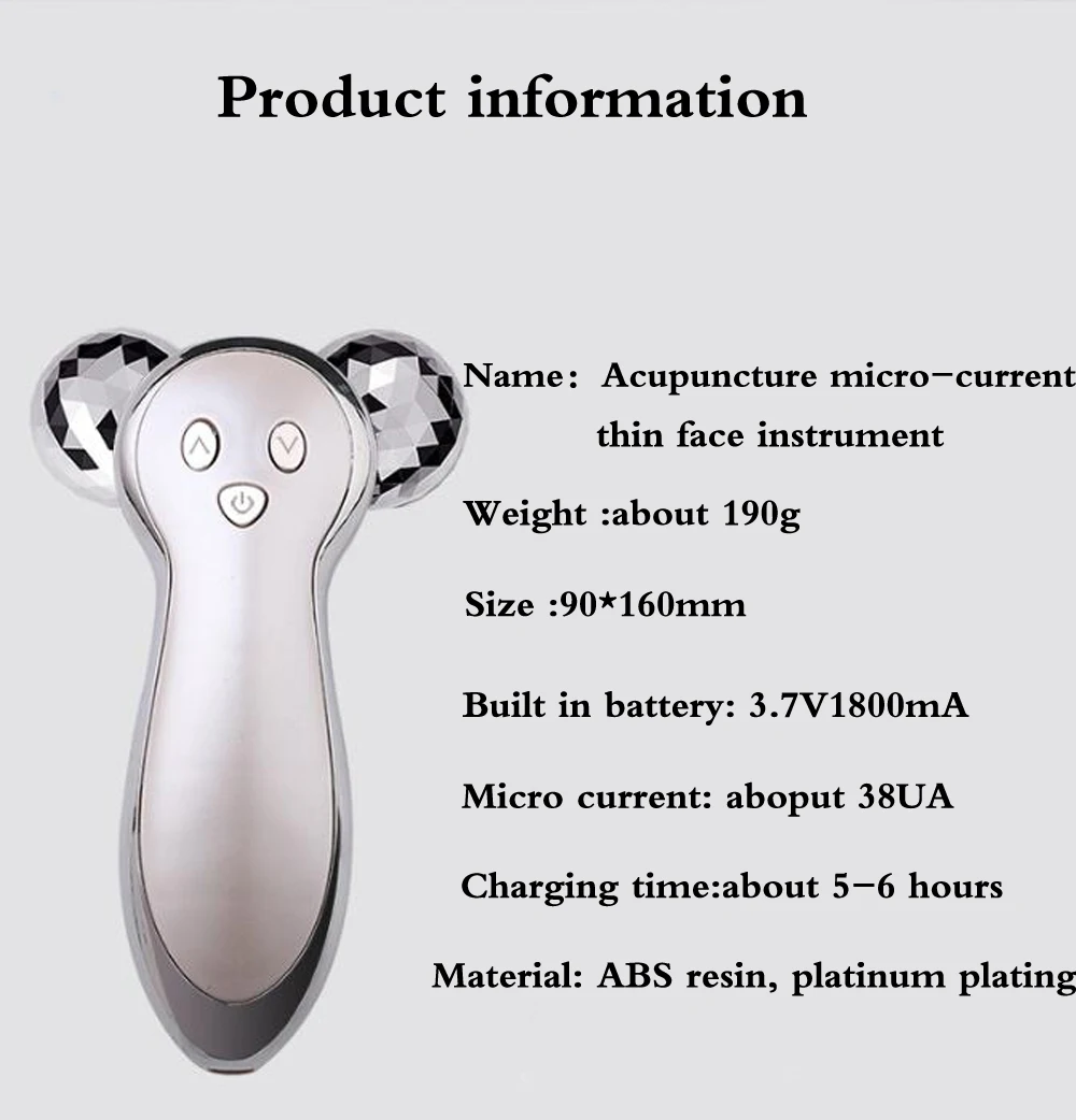 Mini microcurrent face lift machine  (3)