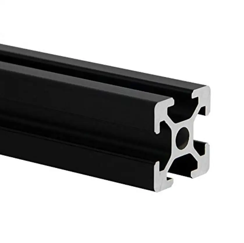 Black/Silve BLV mgn Cube Frame Extrusion Kit w/Nuts Screw Angle Brackets F/ CR10 665mm Z height