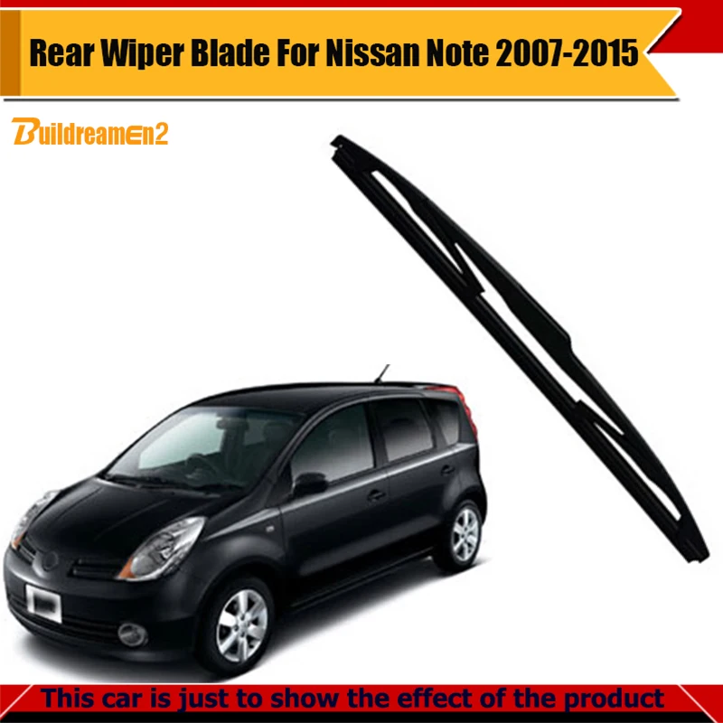 Buildreamen2 Car Rear Windscreen Windshield Vehicle Soft Rubber Wiper