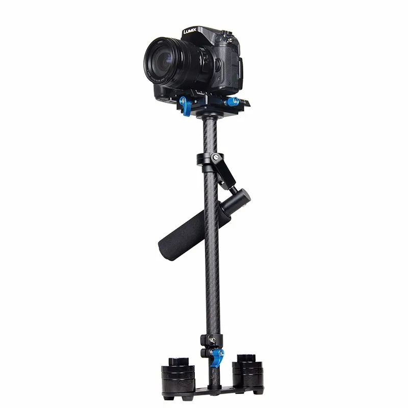 S60T Steadycam масштабируемой углеродного волокна Ручной Стабилизатор Steadicam для Canon Nikon sony DSLR Камера компактный камкордер