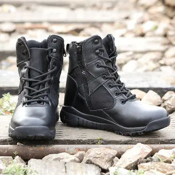 

Men Outdoor Sports Tactical Mountain Climbing Boot Women Wearresisting Shoes Large Size Trekking Shoes for Hiking Nonslip Wear