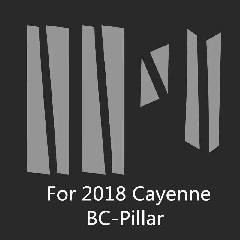 Защитная пленка для автомобильных фар из ТПУ B Pillar C прозрачная наклейка Porsche Cayenne