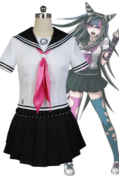 

Danganronpa Dangan-Ronpa Ibuki Mioda Cosplay Costume Custom Made