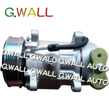 Высококачественный Компрессор переменного тока 6V12 для peugeot 206 1.4L насос для кондиционера