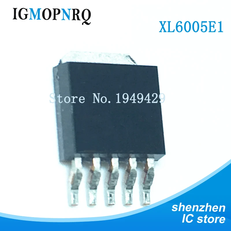 10 шт./лот XL6005E1 SMD TO 252 5 микросхема интегральной схемы постоянного тока XL6005