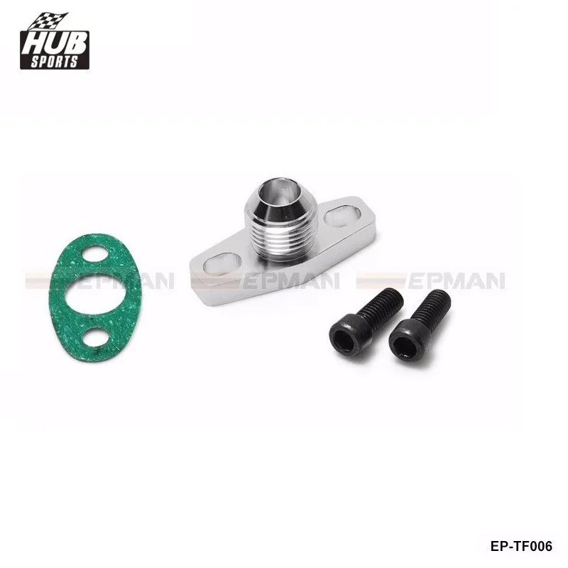 Для слив масла из турбины обратный фланец 10 AN Garrett GT28 GT30 GT35 38 мм M8 отверстие HU