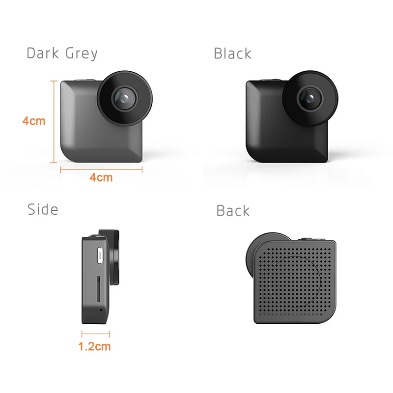 Мини ip камера Wifi 720 p для улицы HD спорт ночное видение DVR DV беспроводная P2P
