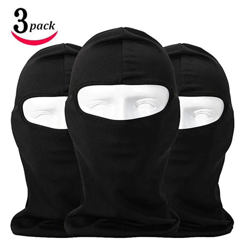 

Outdoor Ski Motorcycle Cycling Balaclava Full Face Mask Neck Ultra Thin skimasker 2019 Hot Sale winter Face Masker bisiklet mask