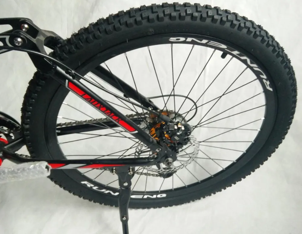 Sale tyre dirt bike   Full suspension  AM/XC    Hydraulic brakes  new cycling bicicleta mountain bike  21/24/27/30 speed  26*17inch 10