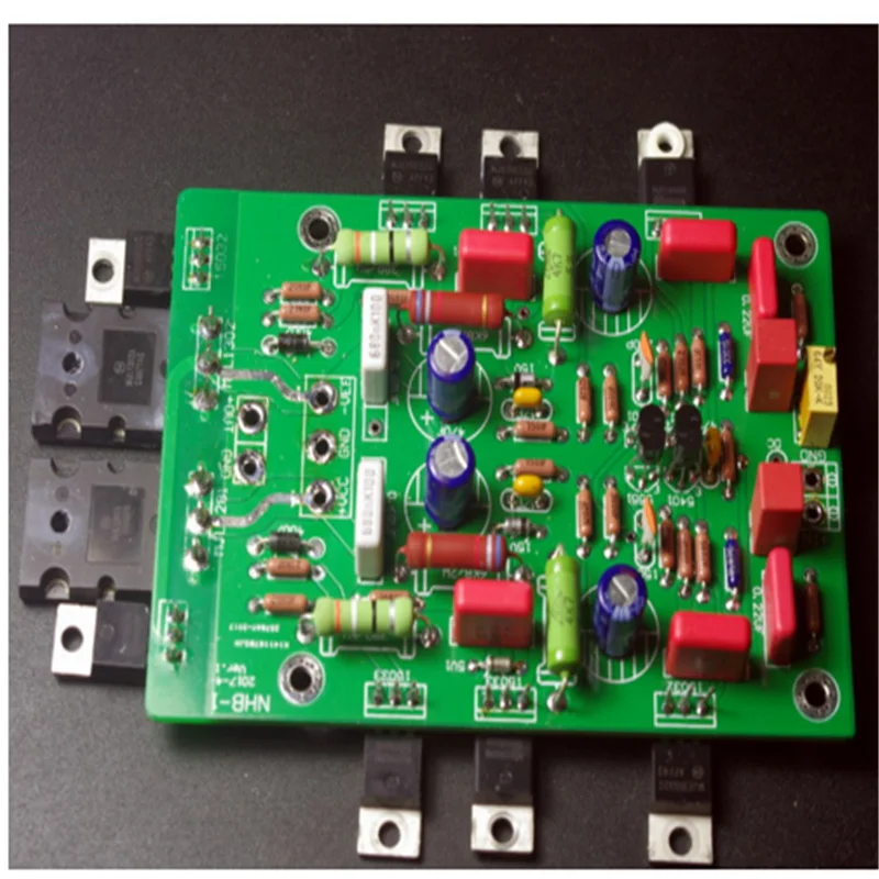 См. dartzeel NHB-108 после класса усилитель платы на 2N5551/5401 Входная трубка+ MJ15032/15033 MJL1302/3281 силовая трубка 2,0 CH diy