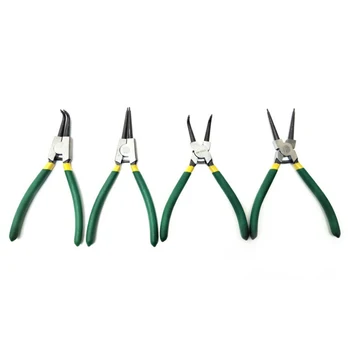 

4Pcs Multi-Function Snap Ring Pliers Multi-Tool Multi-Crimp Tool Inner And Outer Ring Remover Circlip Pliers Circlip Combinati