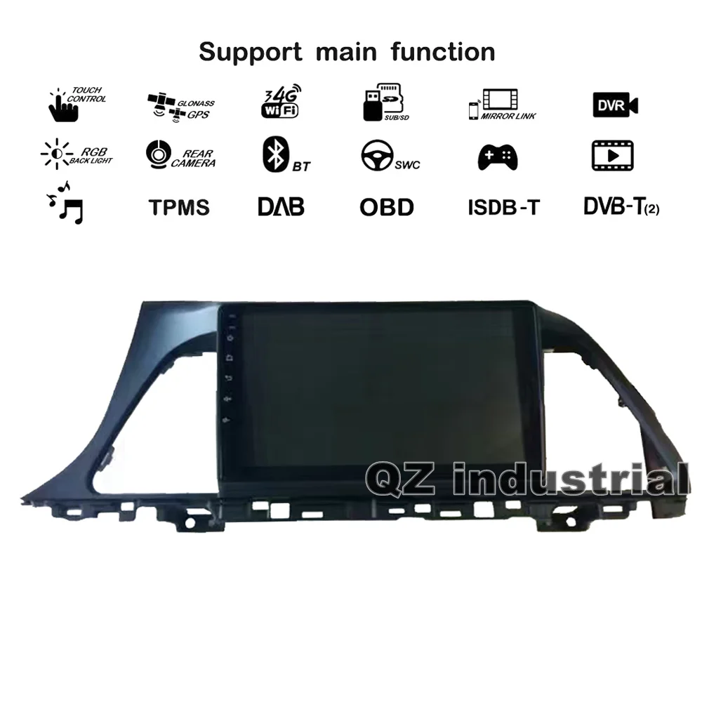Top QZ industrial HD 9" Android 8.1 T3 for Hyundai Sonata Gen 9/Sonata LF 2015-2017 Car DVD layer with Radio Navi 3G 4G WIFI GPS RDS 2 Top QZ industrial HD 9" Android 8.1 T3 for Hyundai Sonata Gen 9/Sonata LF 2015-2017 Car DVD layer with Radio Navi 3G 4G WIFI GPS RDS 2