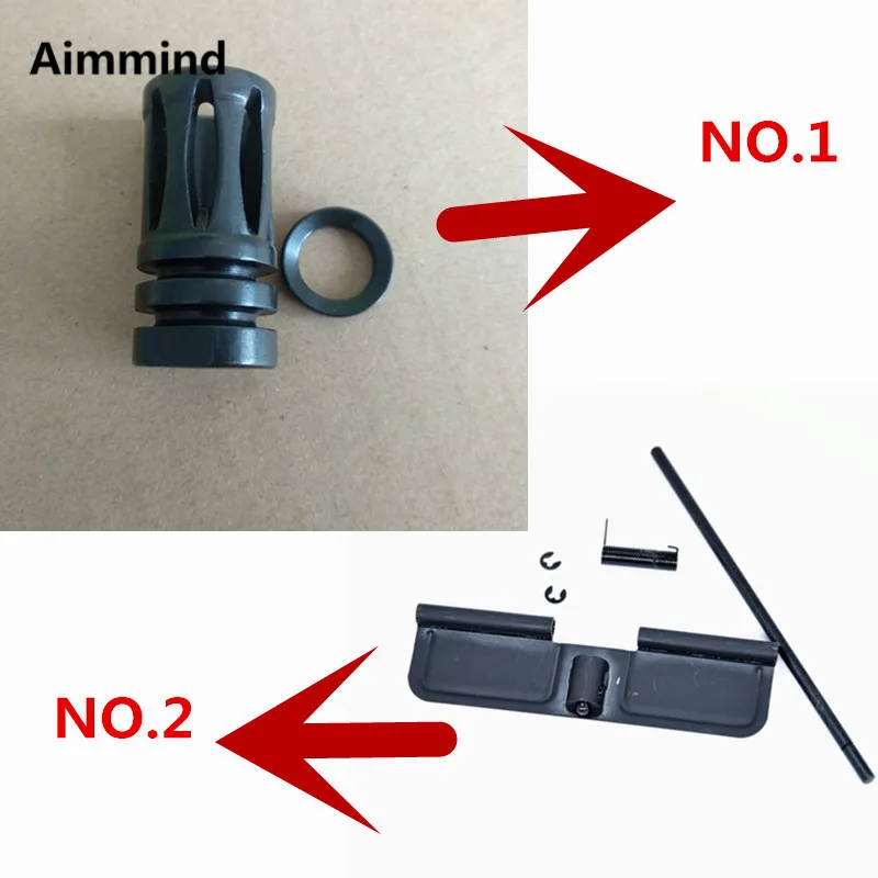 

Tactical .223 Forward Assist Bolt Button and Dust Cover Assembly Set for M4/M16