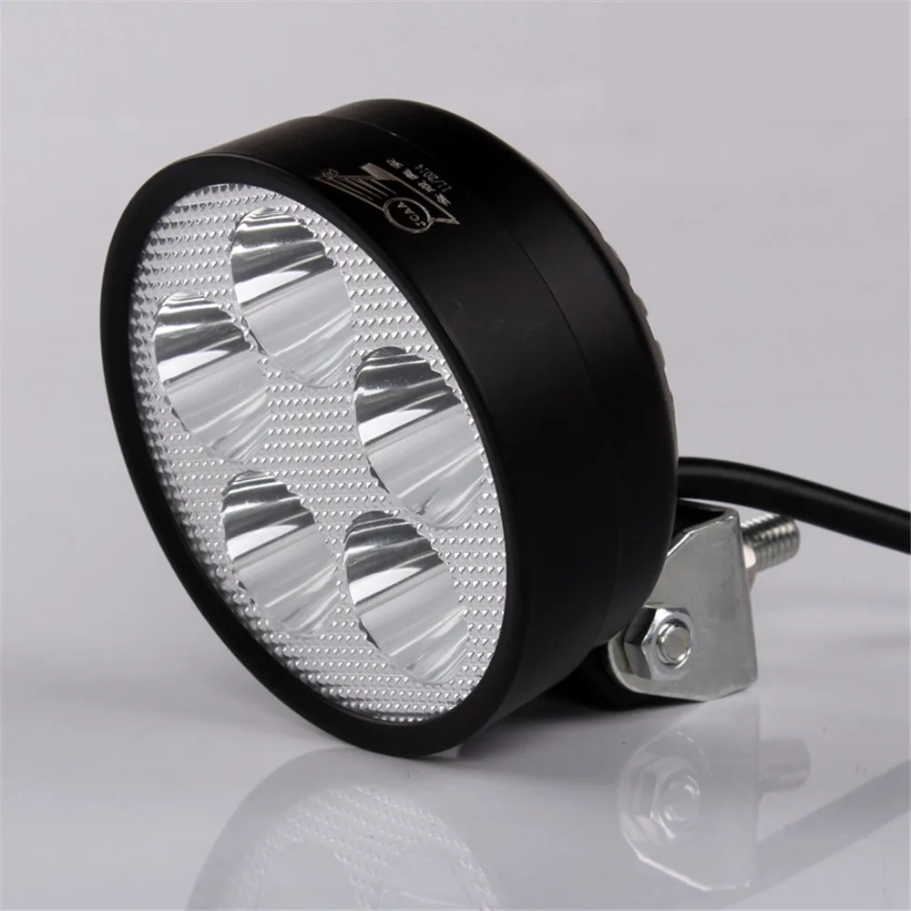 Universal DC 12 80V 15W LED Motorcycle Headlight Motocross Waterproof