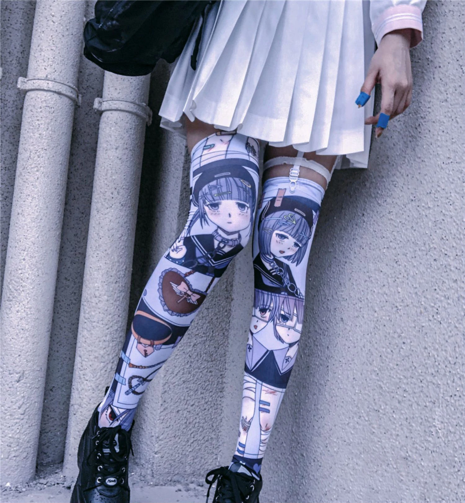 

Lost Girl Women's Lolita Over-knee Stockings Velvet Thigh High Long Stockings Cosplay Good Qaulity Anime