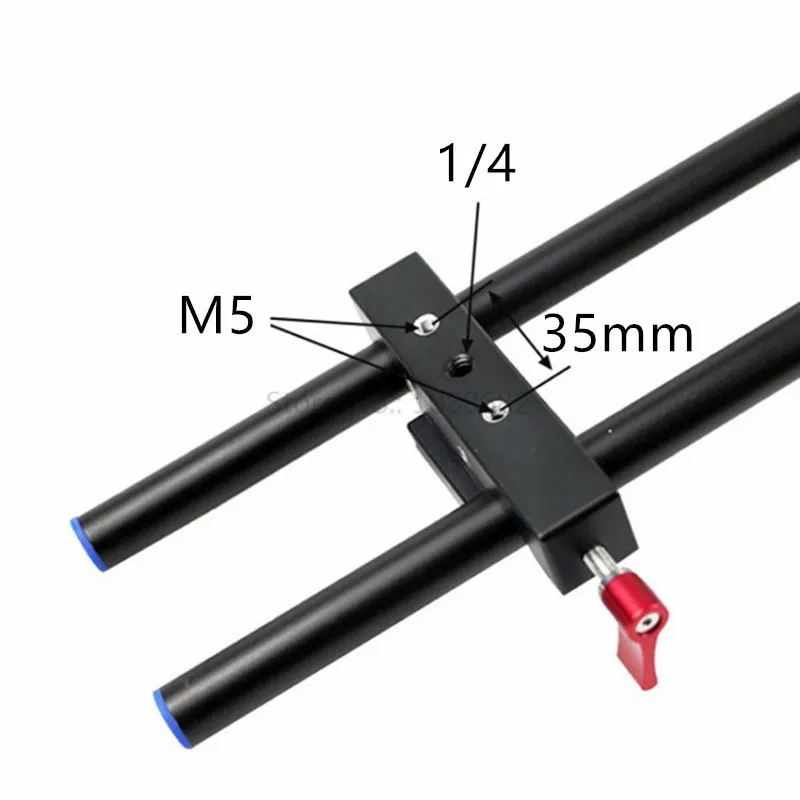 Jadkinsta Photography Kit 15mm Rod Rig Clamp Adapter Quick Lock Bracket PTZ 15mm Tube Chuck Quick Release (2)