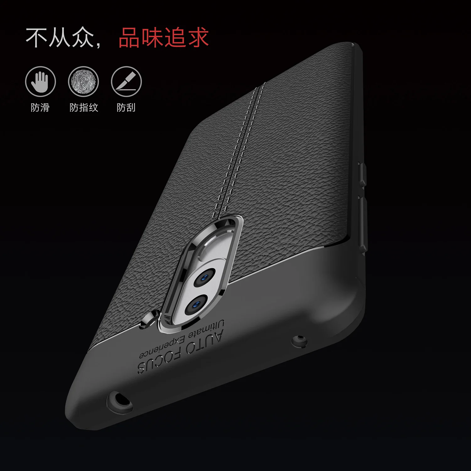 Мягкий ТПУ чехол для Huawei Honor 6X кожаный силиконовый телефона деловой Capas Wolfsay 5