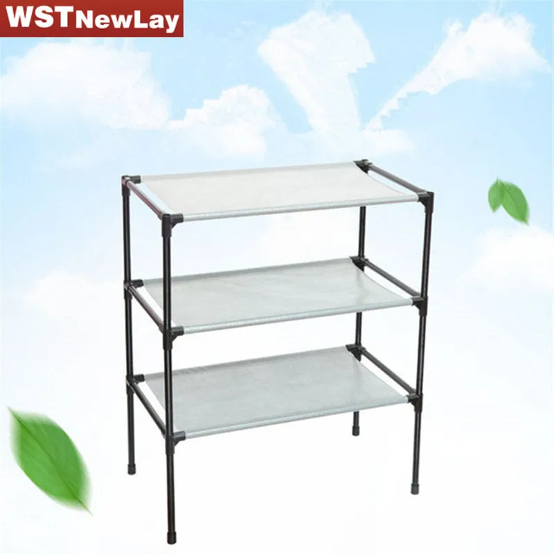 المحمولة للطي رفوف معدنية متعدد الطبقات غير المنسوجة النسيج مزيج الغبار بسيطة حذاء تخزين الرف المحمولة للطي رفوف معدنية متعدد الطبقات غير المنسوجة النسيج مزيج الغبار بسيطة حذاء تخزين الرف