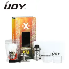 100% оригинал ijoy rta бак 2 мл топ заполнить exo экзо RTA Распылитель продлить 6 мл электронной сок емкость Сменной T1S T2S палубе испаритель
