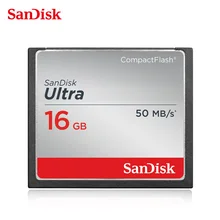 SanDisk Ultra Compact Flash Card 16gb CF Memory Card Up to 50MBs 4K HD for Hasselblad Olympus Sigma Leica Fuji Canon DSLR Camera цена SanDisk Ultra Compact Flash Card 16gb CF Memory Card Up to 50MBs 4K HD for Hasselblad Olympus Sigma Leica Fuji Canon DSLR Camera цены онлайн