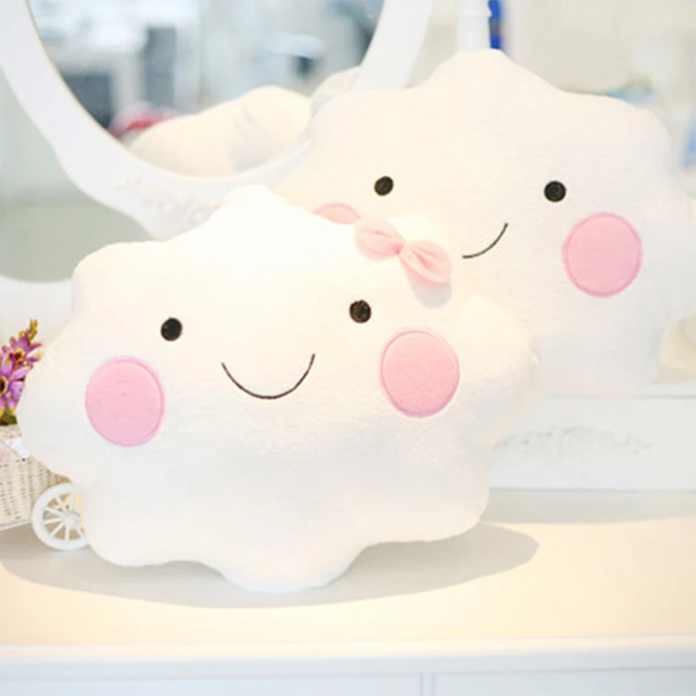 Decoração do Quarto do Bebê Almofada do Bebê Cabeça de Proteção Travesseiro Bebê Recém-nascido Almofada Crianças Dormir Jogar Nuvens Meninos Meninas