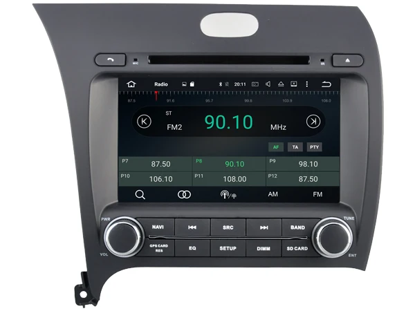 Sale 4G RAM Octa(8)-Core Android 8.0 CAR DVD player FOR KIA K3/FORTE/CERATO 2013 car audio gps head unit Multimedia navigation 1