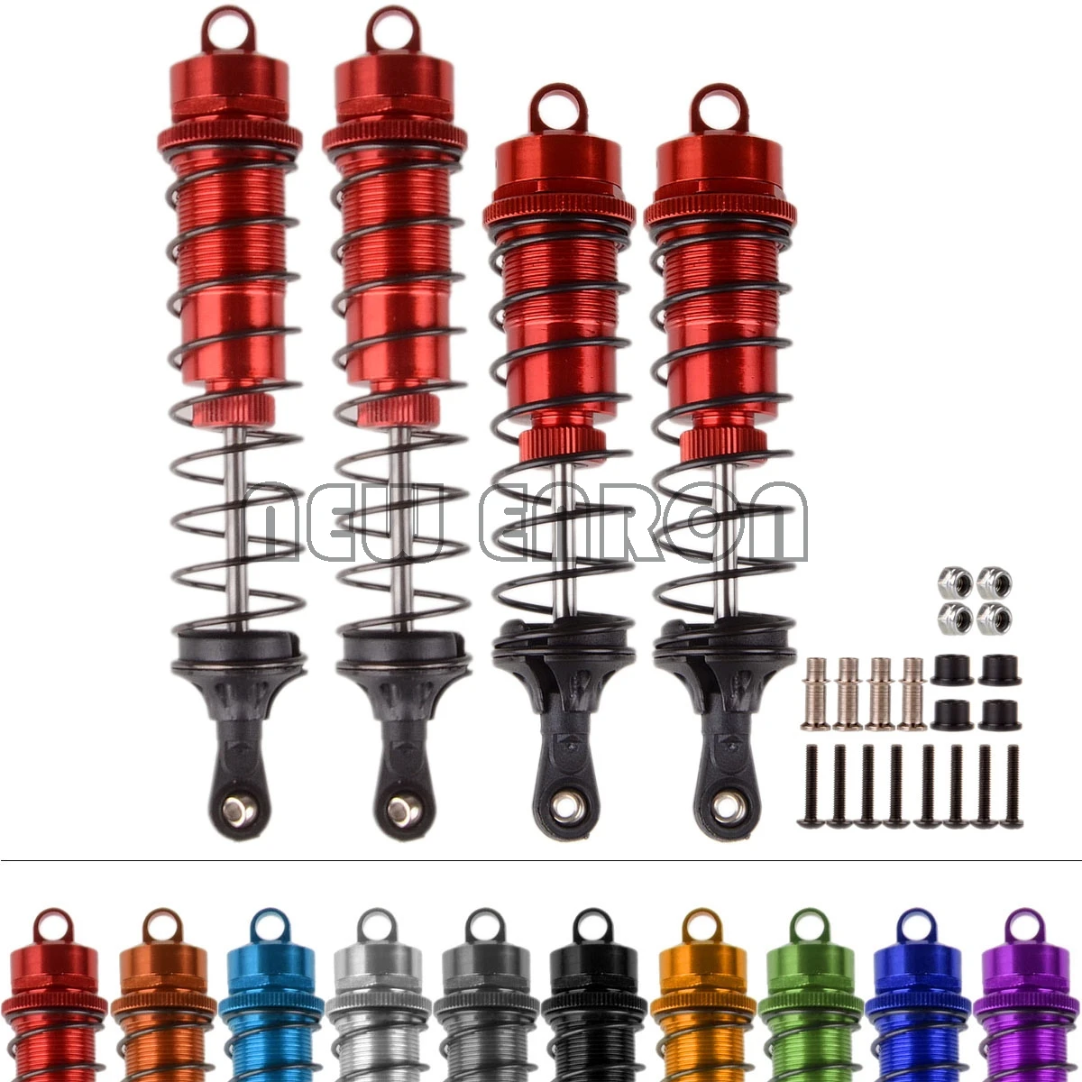 

NEW ENRON 1/8 Aluminum Front /Rear Oil Shock Absorber Damper F8100(4-5) For RC 1:8 Truck HSP KYOSHO NANDO TAMIYA