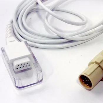 

Cardioserv Hellige Spo2 sensor Extension Cable Servomed 4 SCP 844 SMK151 Servomed adapter cable 2.4 Meter with 1year warranty