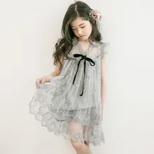 summer kids dresses for girls 4 6 8 10 12 14 Yrs Lace tulle embroidery Dress teen party frocks child Princess Wedding vestidos girls children s princess dress costume girls birthday wedding evening party long dress lace backless frocks 6 8 10 12 14 16 yrs