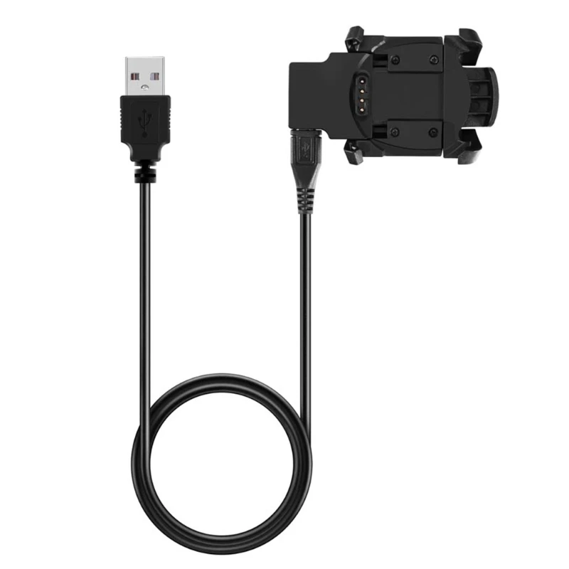 

OOTDTY USB Charger Dock Station Cradle Cable Line for Garmin Descent MK1 GPS Dive Watch