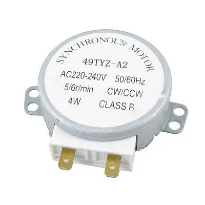Microwave Oven Turntable Synchronous Motor 4W AC 220V-240V 5/6RPM CW/CCW | Обустройство дома