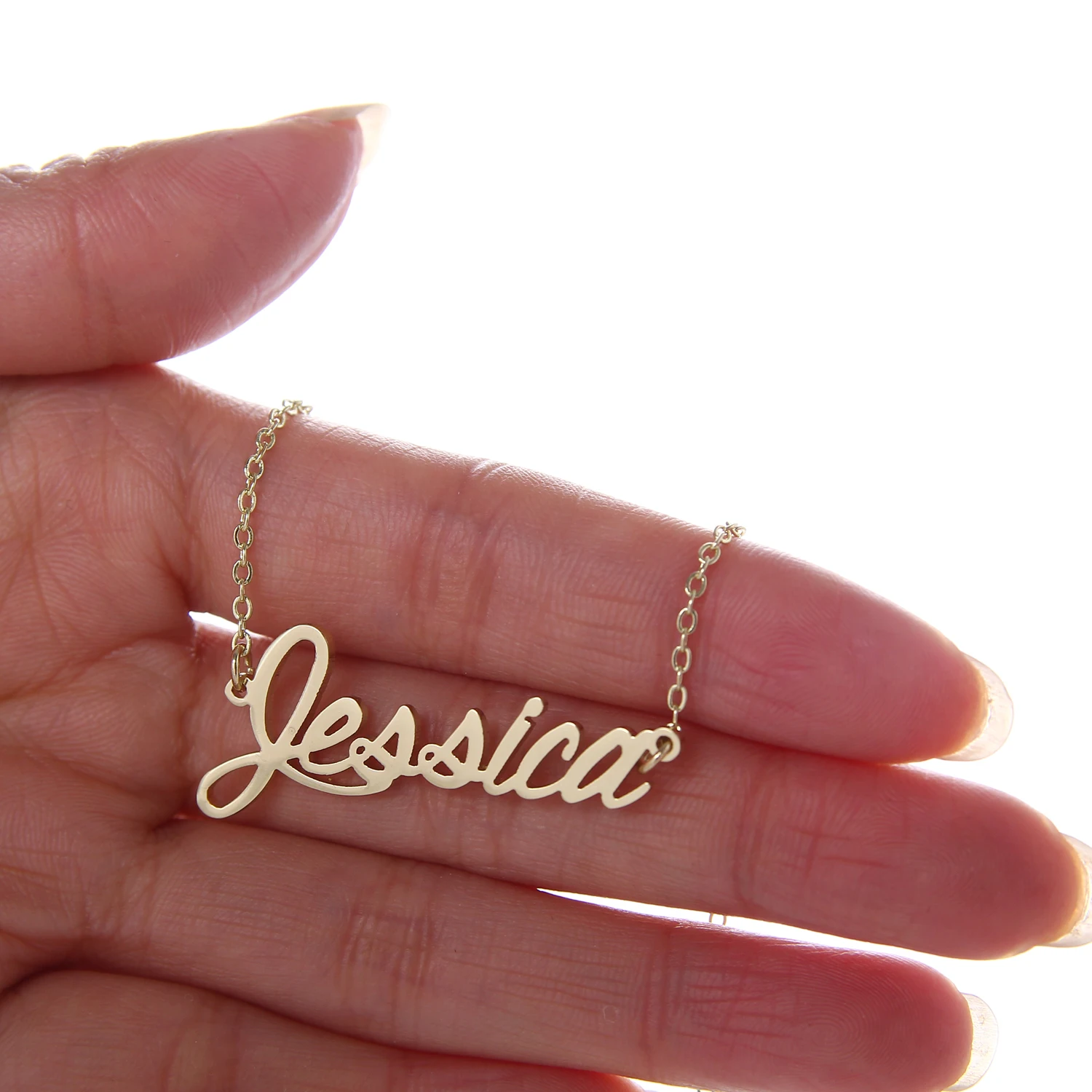 Name Necklace + Bracelet Set 
