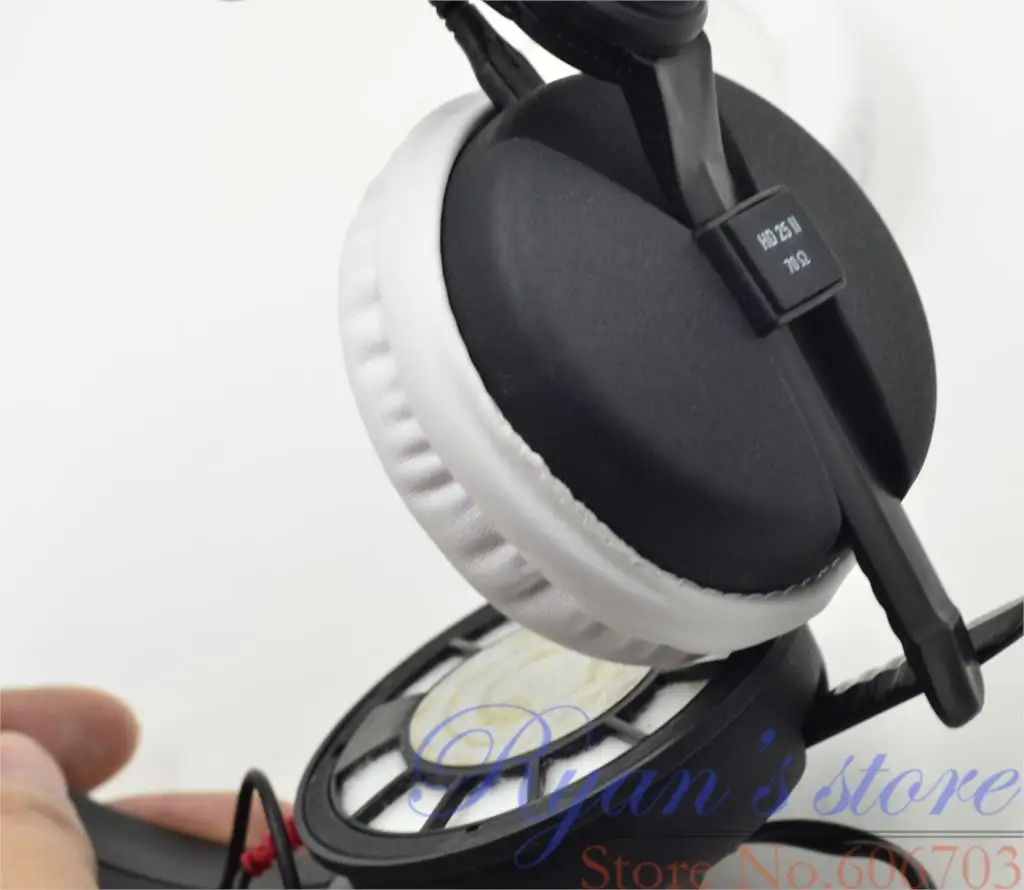 Defean белые амбушюры Подушка для sennheiser HD25-1 ii HD25 HMD25 sp HME25 HMEC25 Amperior гарнитура