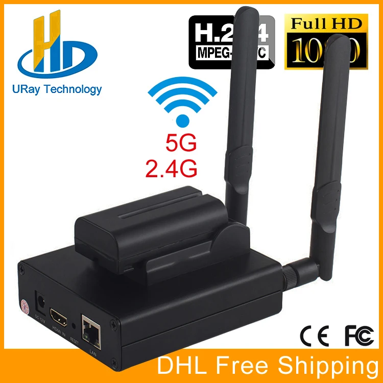 DHL Free Shipping MPEG 4 H.264 HD Wireless WiFi HDMI