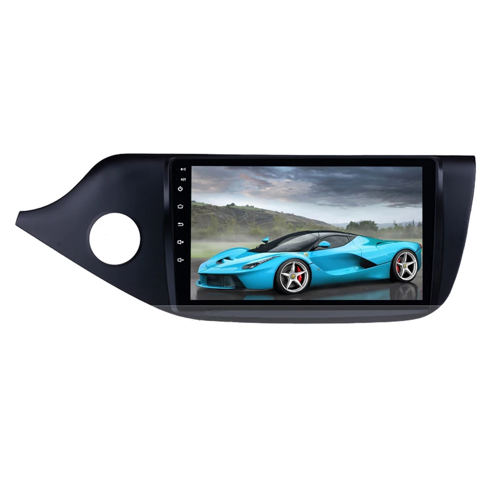 Perfect Sinosmart  Android 8.1 2Din IPS/QLED 2.5D screen car gps radio navigation player for Kia Ceed Left/Right driving 2013-2016 3