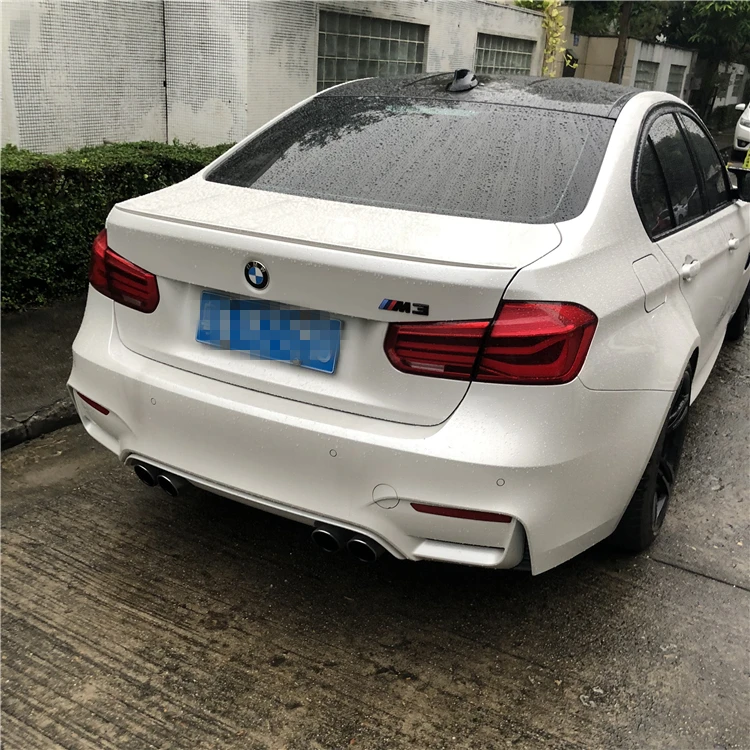 Для BMW F30 F35 спойлер 2012- BMW M3 320i 323i 325i 328i спойлер высокого качества ABS Автомобильный задний спойлер