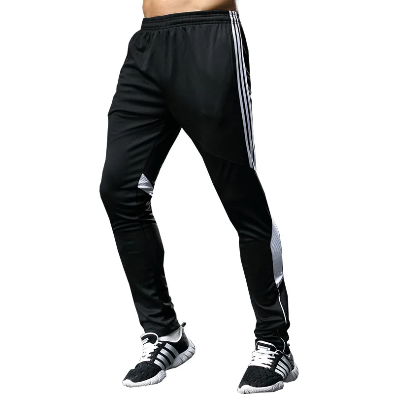 الرجال لكرة القدم السراويل الطويلة تنفس كرة القدم رياضة رجل الرياضة Joggings Sweatpants طماق الغمد Pantalon Chandal هومبر فوتبول