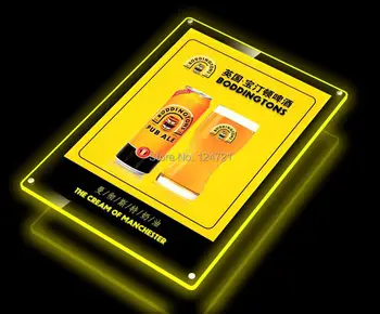 شراءالمغناطيسية الإعلان ضوء مربع أدى ، الاكريليك إطار A4 اختراع جديد 2014