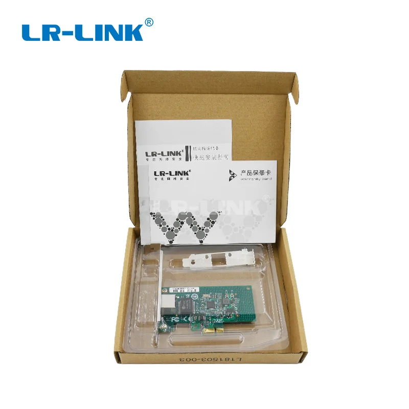 LR-LINK 9204CT компьютер гигабитная Ethernet карта PCI-Express сетевая карта Lan адаптер NIC Intel I210-T1 совместимый