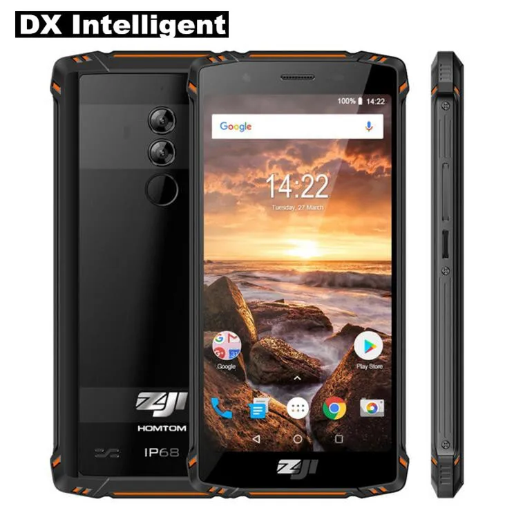 HOMTOM зоджи Z9 IP68 Водонепроницаемый 5 7 &quot18:9 полный Дисплей FACE ID Сердце Helio P23 MT6763