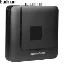 GADINAN AHD 4MP DVR 4CH 8CH дополнительно H.264+ мини гибридный 5 в 1 XVI CCTV DVR NVR XMEye 3g wifi VGA HDMI для AHD 3MP 4MP камеры