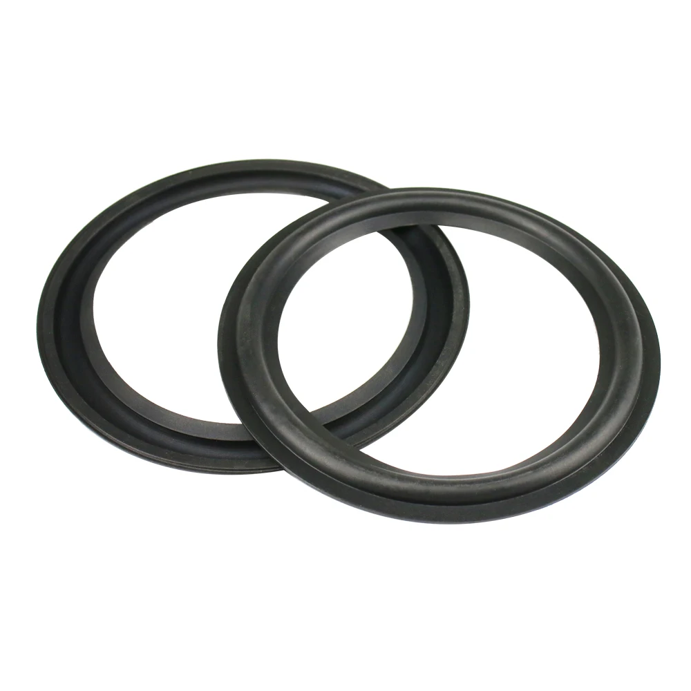 GHXAMP 6.5 인치 크기 155MM 143MM 123MM 112MM 라우드 스피커 고무 서라운드 수리 기존 2 개