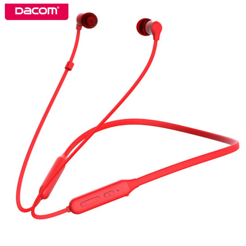 Беспроводные Bluetooth наушники Dacom L06 стерео магнитные вкладыши Спортивная