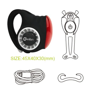 Excellent Meilan S3 Wireless and Smart Control Bike Bell Bike Rear Light Bike Tail Light USB Rechargeable Waterproof 0