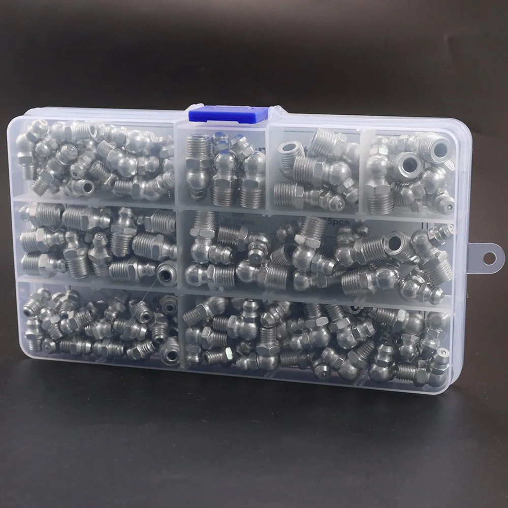 120 шт. стандартный фитинг SAE 1/4 &quot 28 1/8&quot 90 градусов 45 и прямой гидравлический для