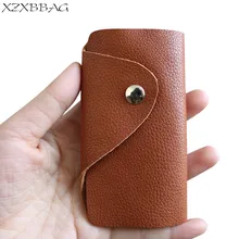 XZXBBAG, новинка, кошелек для ключей из натуральной кожи, органайзер, повседневный чехол для ключей, мини-сумка для ключей, ключница, чехол для мужчин и женщин