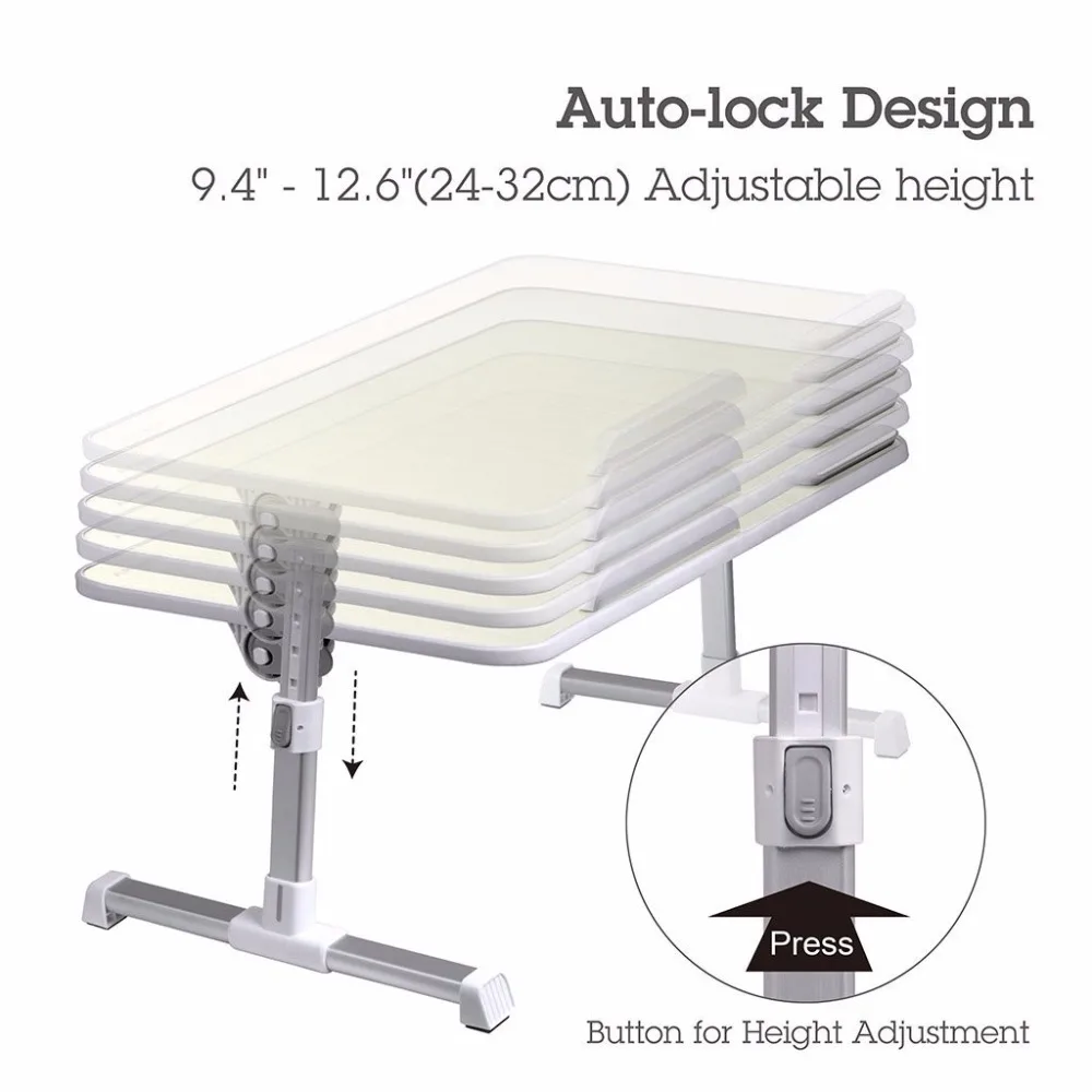 Quality Adjustable Laptop Table, Portable Standing Bed Desk, Foldable Sofa Breakfast Tray, Notebook Stand Reading Holder for Kid Quality Adjustable Laptop Table, Portable Standing Bed Desk, Foldable Sofa Breakfast Tray, Notebook Stand Reading Holder for Kid