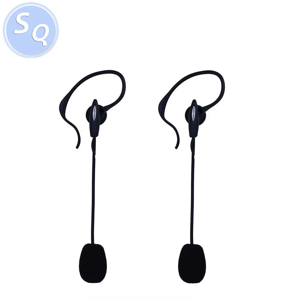 

2 Professional V6 V4 Full Duplex Two-way Football Referee Coach Judger Arbitro Earhook Earpiece Soccer Earphone Ref-comm Headset